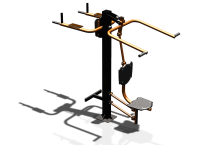 Уличный тренажер "Верхняя тяга Брусья Пресс" УТ339 в Сыктывкаре