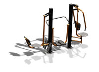 Уличный тренажер "Жим ногами Шагомер Жим от груди" УТ333 в Сыктывкаре