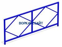 Ограждение площадки МАФ 5001 в Сыктывкаре