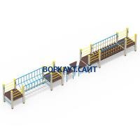 Детский спортивный комплекс Двойной мостик ДСК 3115 в Сыктывкаре