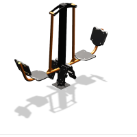 Уличный тренажер  "Жим ногами двойной"  УТ203 в Сыктывкаре