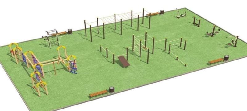 Проект спортивной площадки для любого возраста - 1 096 200 рублей. в Сыктывкаре