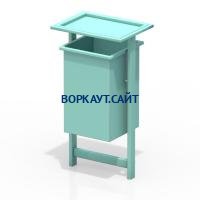 Урна с крышкой МАФ 1631 в Сыктывкаре Урна с крышкой МАФ 1631 в Сыктывкаре