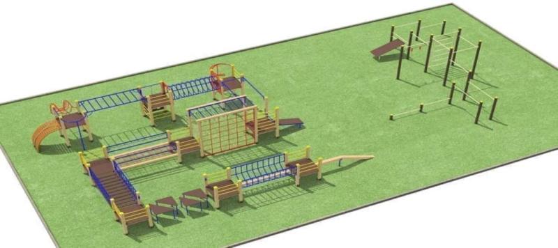 Проект спортплощадки с полосой препятствий - 1 178 100 рублей в Сыктывкаре