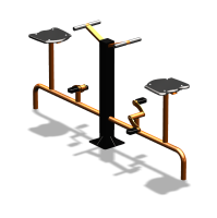 Уличный тренажер  "Вело двойной"   УТ211 в Сыктывкаре