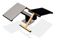 Уличный тренажер  "Скамья для пресса двойная"   УТ213 в Сыктывкаре