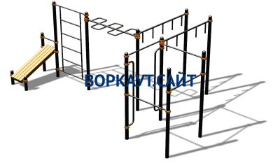 Спортивный комплекс воркаут ВС-195 в Сыктывкаре