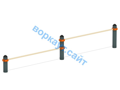 Каскад турников двойной ВС-5 в Сыктывкаре