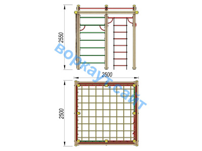 Детский спортивный комплекс ДСК 3110 в Сыктывкаре Детский спортивный комплекс ДСК 3110 в Сыктывкаре
