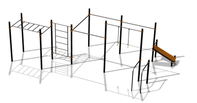 Спортивный комплекс воркаут ВС-153 в Сыктывкаре