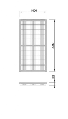 Калитка спортивной площадки МАФ 5105 в Сыктывкаре