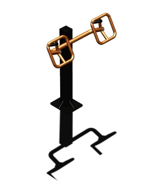 Уличный тренажер "Штурвал одинарный" УТ 122 в Сыктывкаре