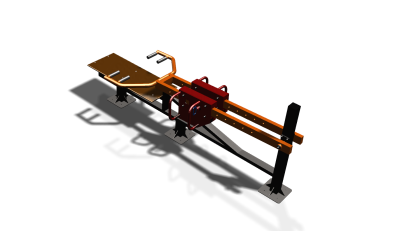 Силовой уличный тренажер  "Жим лежа"  УТ411 в Сыктывкаре