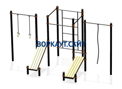 Спортивный комплекс воркаут ВС-44 в Сыктывкаре