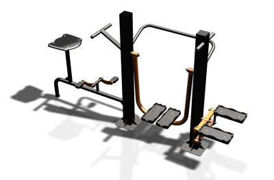 Уличный тренажер "Вело Шагомер Степпер" УТ334 в Сыктывкаре