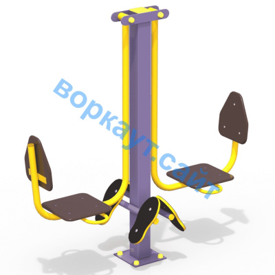 Уличный тренажер "Жим ногами горизонтальный " УТ 003 в Сыктывкаре