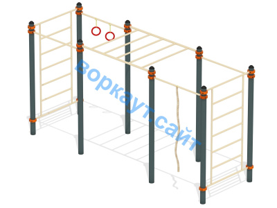 Воркаут комплекс гимнастический  ВС-24 в Сыктывкаре