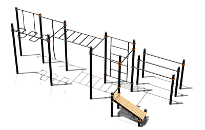Спортивный комплекс воркаут ВС-77 в Сыктывкаре