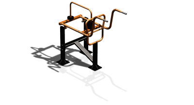 Силовой уличный тренажер  "Приседания"  УТ404 в Сыктывкаре