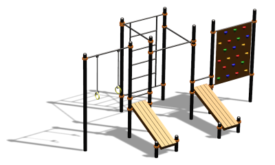 Спортивный комплекс воркаут ВС-125 в Сыктывкаре Спортивный комплекс воркаут ВС-125 в Сыктывкаре