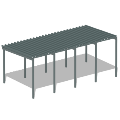 Теневой навес трибун МАФ 4130 в Сыктывкаре