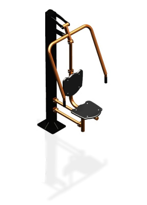 Уличный тренажер "Жим от груди одинарный" УТ 111 в Сыктывкаре