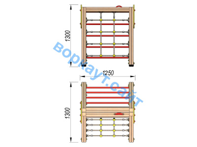 Детский спортивный комплекс ДСК 3201 в Сыктывкаре