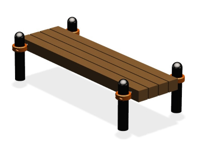 Воркаут скамья ВС-38 в Сыктывкаре