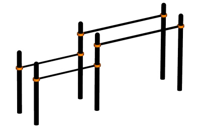 Брусья разновысокие ВС-15 в Сыктывкаре