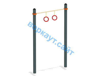 Турник с кольцами ВС-7 в Сыктывкаре Турник с кольцами ВС-7 в Сыктывкаре