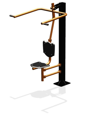 Уличный тренажер "Верхняя тяга одинарный" УТ 114 в Сыктывкаре