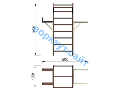 Детский спортивный комплекс 3 в 1 ДСК 3103 в Сыктывкаре