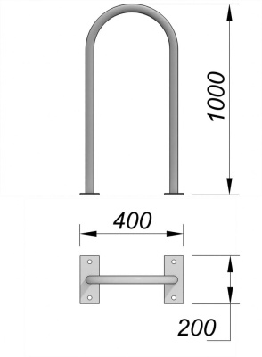 Велопарковка МАФ 6001 в Сыктывкаре