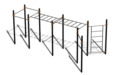 Спортивный комплекс воркаут ВС-118 в Сыктывкаре