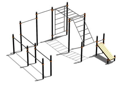 Спортивный комплекс воркаут ВС-146 в Сыктывкаре