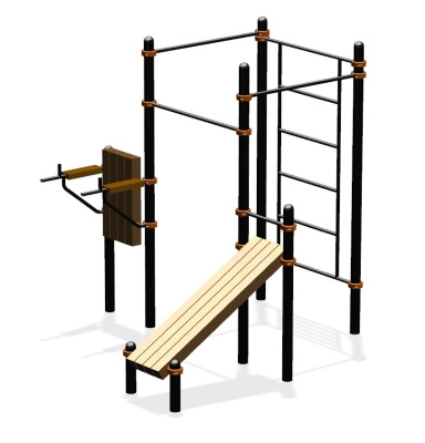 Спортивный комплекс воркаут ВС-64 в Сыктывкаре