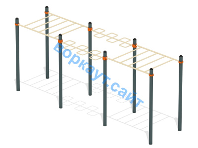 Воркаут комплекс рукоходов ВС-22 в Сыктывкаре