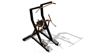 Силовой уличный тренажер  "Комбинированный станок"  УТ416 в Сыктывкаре