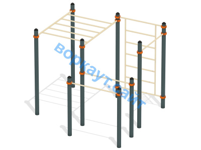 Спортивный комплекс воркаут ВС-48 в Сыктывкаре