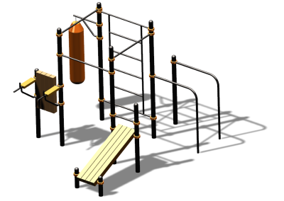 Спортивный комплекс воркаут ВС-93 в Сыктывкаре