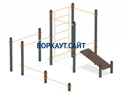 Спортивный комплекс воркаут ВС-43 в Сыктывкаре