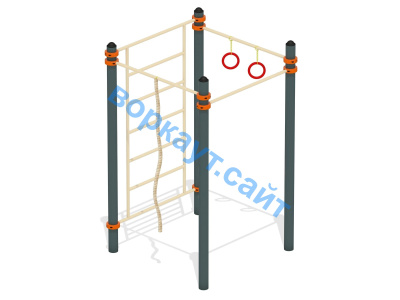 Воркаут комплекс ВC-18 в Сыктывкаре Воркаут комплекс ВC-18 в Сыктывкаре