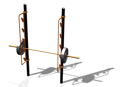 Спортивный комплекс воркаут ВС-84 в Сыктывкаре