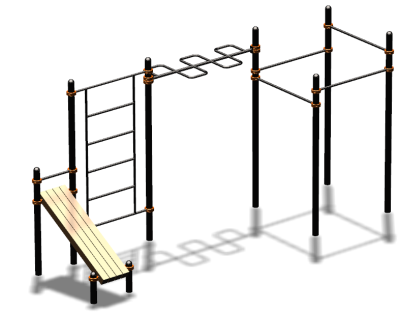 Спортивный комплекс воркаут ВС-74 в Сыктывкаре