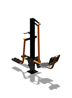 Уличный тренажер "Жим ногами Шпагат" УТ315 в Сыктывкаре