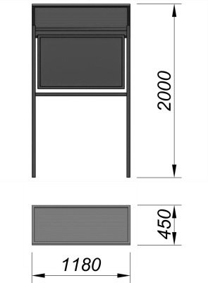 Информационный стенд МАФ 6006 в Сыктывкаре
