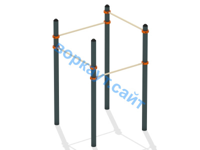 Турник четырехуровневый ВС-11 в Сыктывкаре