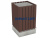 Урна деревянная квадратная с бетонным основанием МАФ 1633 в Сыктывкаре